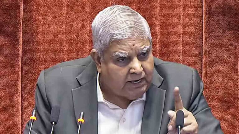 ‘No Power Can Decide What India Should Do’: Vice President Jagdeep Dhankhar
