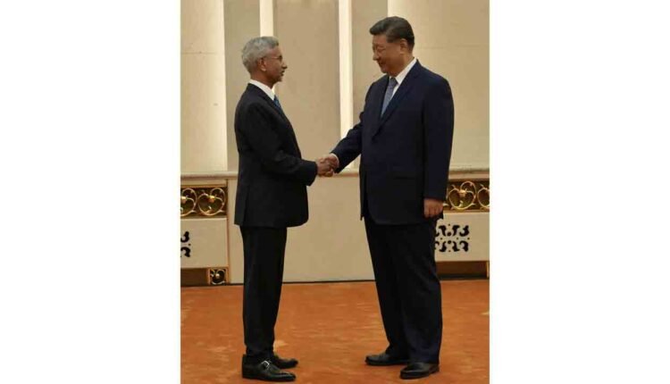 EAM Jaishankar Meets Chinese President Xi Jinping