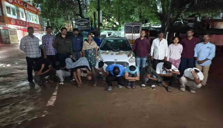 Police Bust Rave Party in Kondapur, Nine People Arrested