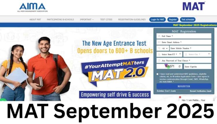AIMA Releases MAT September 2025 Notification for MBA Admissions Across 600+ B-Schools