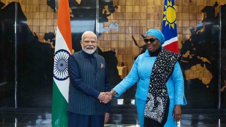 PM Modi Strengthens India-Namibia Ties with Landmark State Visit After 27 Years