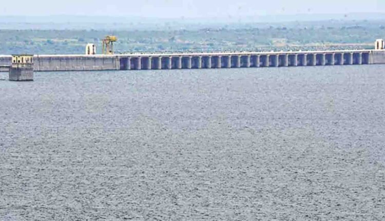 Nagarjuna Sagar Reservoir Nears Full Capacity Amid Heavy Inflow