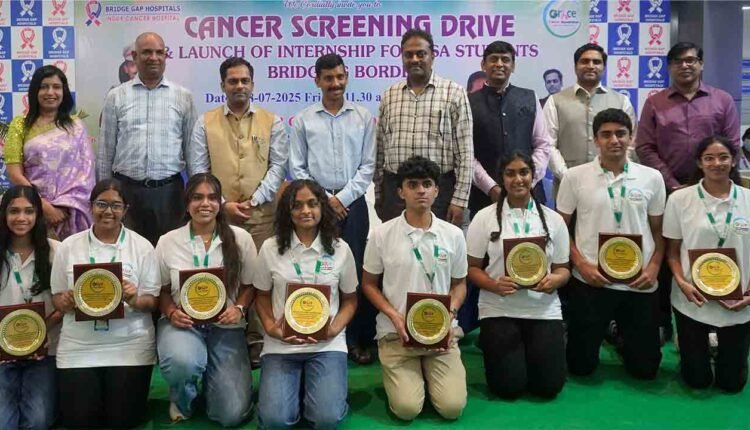 Bridging Borders: Nizamabad Police Commissioner Launches Internship Program for Indian-Origin US Medicos at Free Cancer Camp