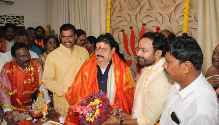 N. Ramachandra Rao Takes Oath As Telangana BJP President