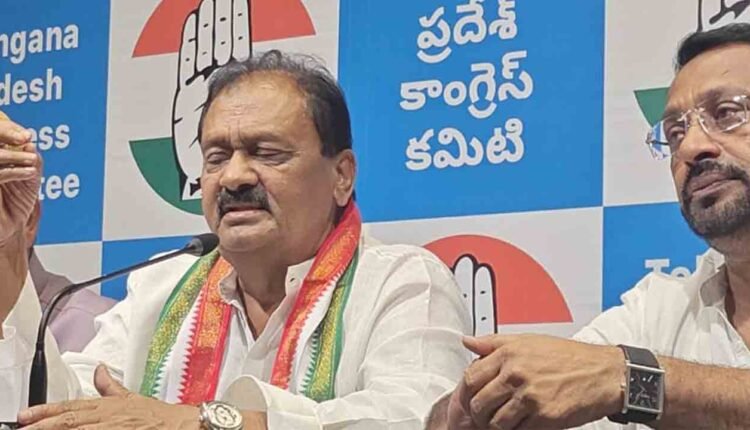 Shabbir Ali Hails 42% BC Quota as Historic Move, Challenges KCR Family to Public Debate on Welfare