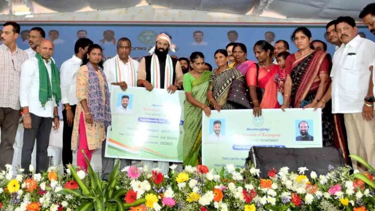 Telangana’s Food Revolution: Congress Government Ensures Food Security for 3.15 Crore People, Says Uttam Kumar Reddy