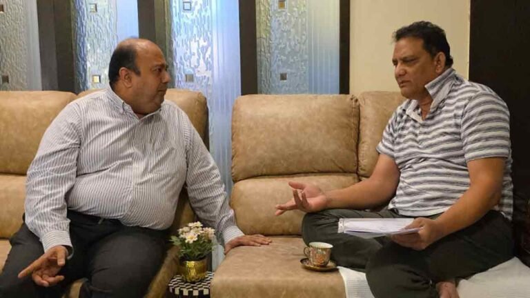 Jubilee Hills By-Poll: Amer Ali Khan Meets Azharuddin