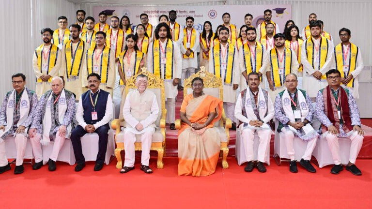 President Murmu Urges Young Minds To Shape India Future At IIT-ISM Convocation