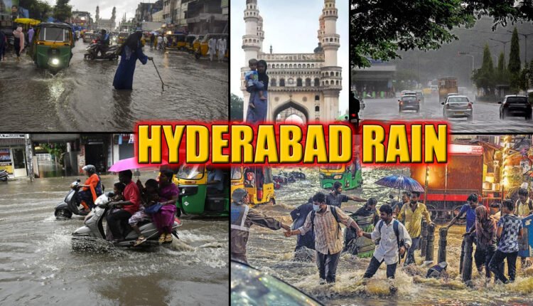Rain In Many Parts Of Hyderabad