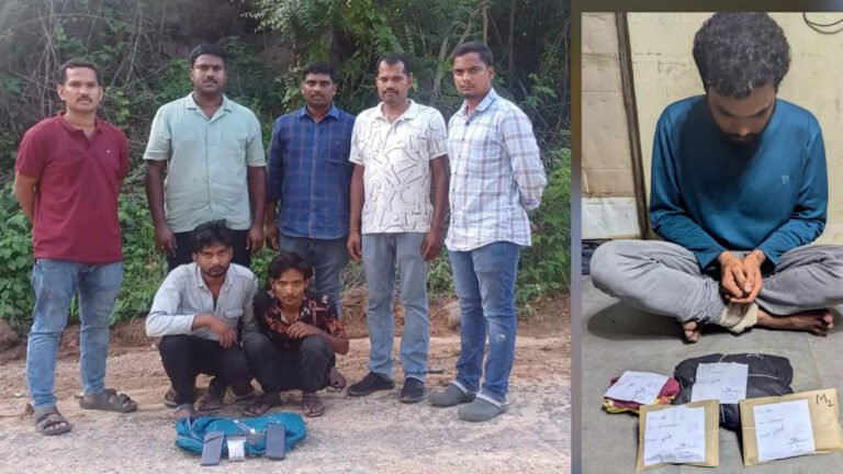 Two Men Held With 66 Grams Brown Sugar In Khajaguda