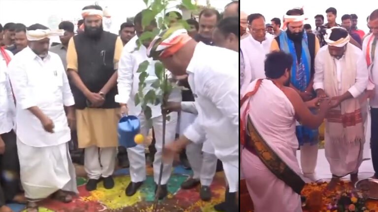 Inaugurated First Unit Of 800 MW Capacity Yadadri Thermal Power Plant