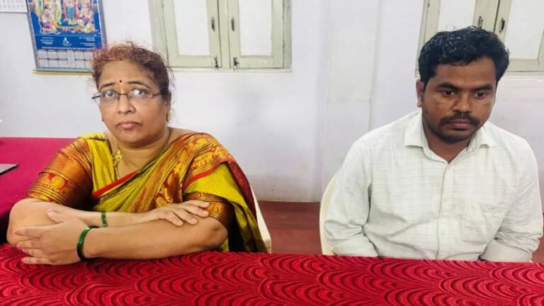 Two Corrupt Officials Caught By ACB For Demanding Bribe For Land Registration