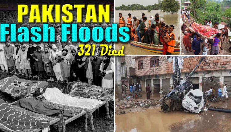 Flash Floods In Pakistan: 321 People Died In 48 Hours