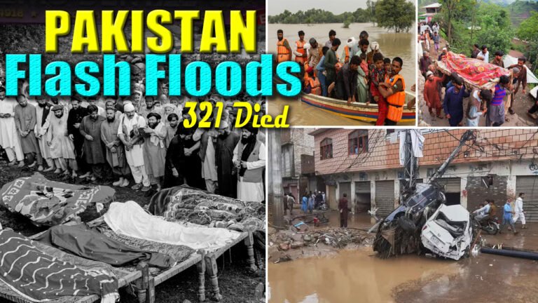 Flash Floods In Pakistan: 321 People Died In 48 Hours