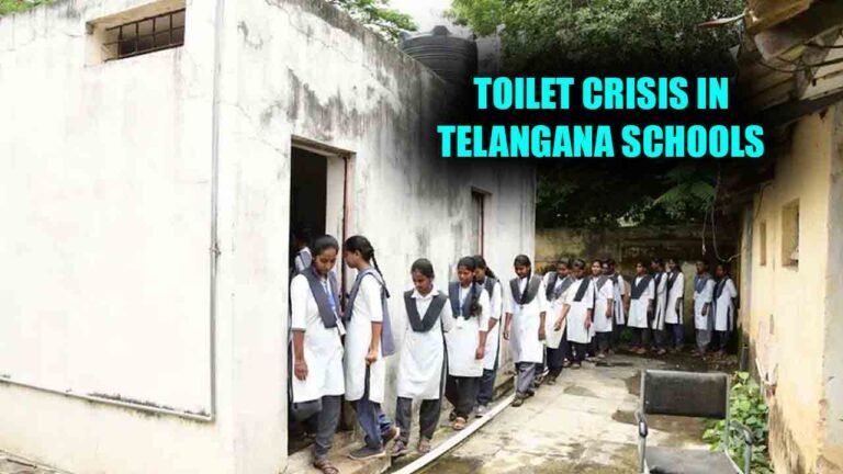 Toilet Crisis In Telangana Government Schools: Girls Avoid Drinking Water