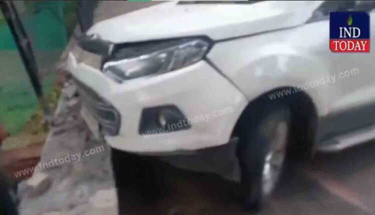 Car Crashes in KBR Park Wall in Hyderabad’s Banjara Hills