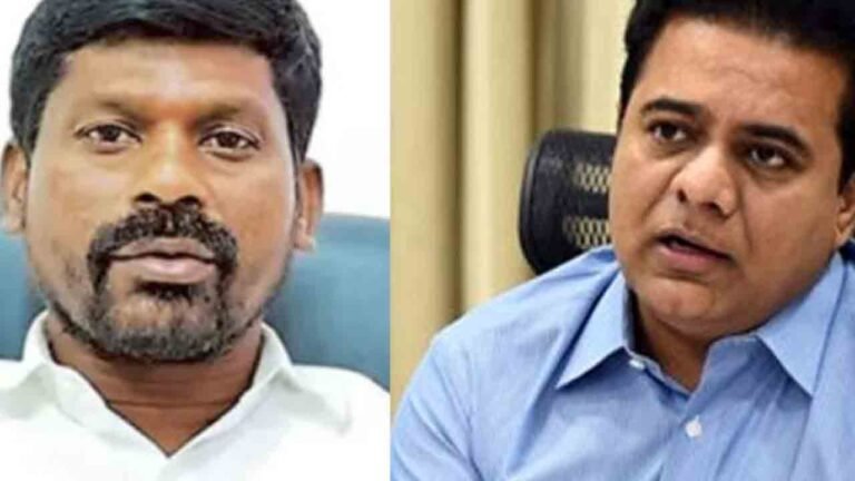 KTR Does Not Have As Much Experience As I Do: Guvvala Balaraju's Comments