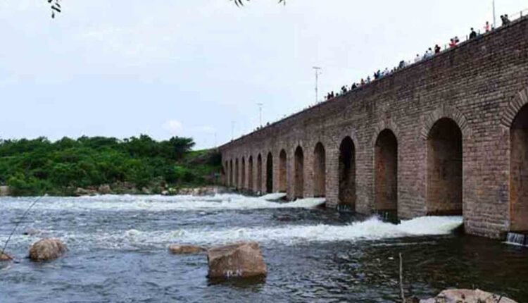 Increased Inflows Prompt Floodgate Opening In Himayat Sagar Again