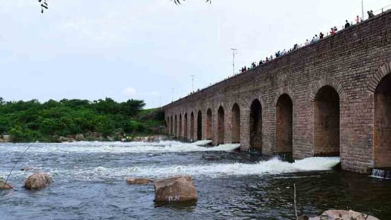 Increased Inflows Prompt Floodgate Opening In Himayat Sagar Again