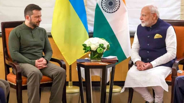 Ukrainian President Zelensky Calls PM Modi