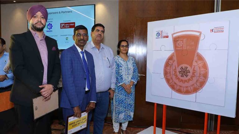 Technical Briefing For Elite Runners Of NMDC Hyderabad Marathon Powered by IDFC First Bank Held