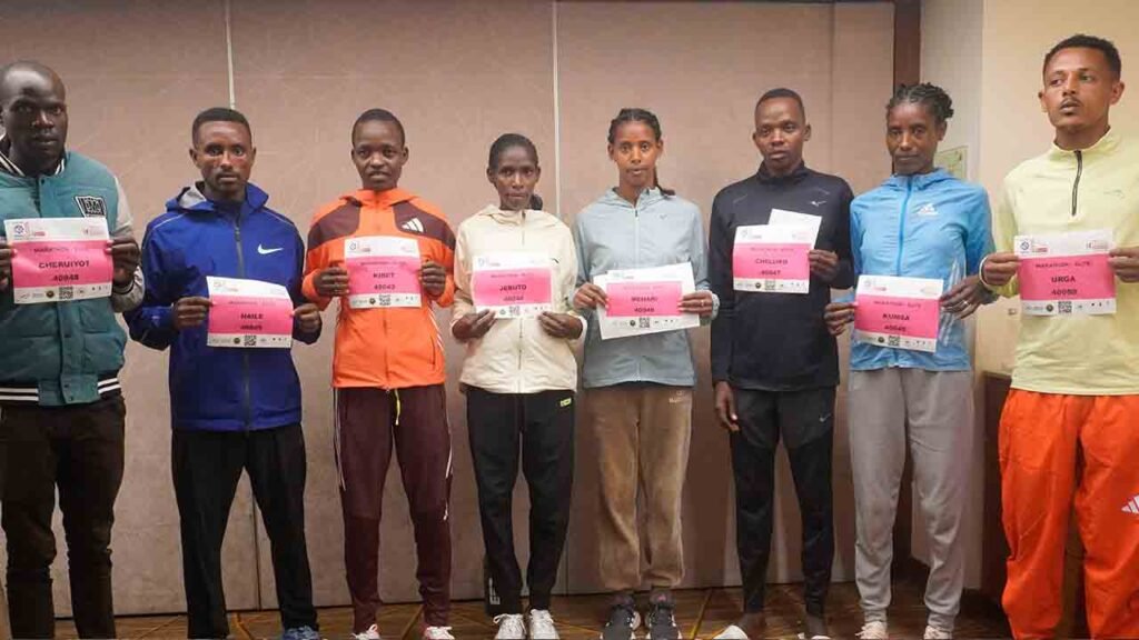 Technical Briefing For Elite Runners Of NMDC Hyderabad Marathon Powered by IDFC First Bank Held