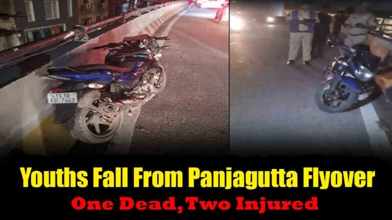 Midnight Tragedy At Panjagutta Flyover: One Dead, 2 Injured