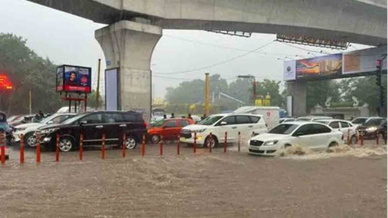 Heavy Rains Flood Hyderabad Roads, Warns Of Severe Thunderstorm