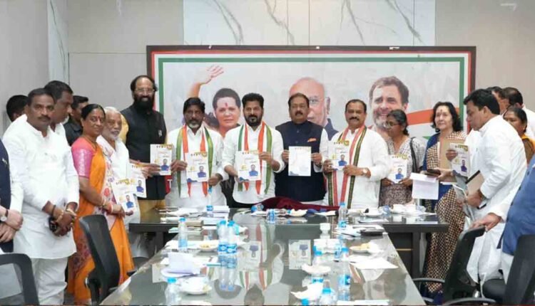 CM Revanth Reddy Releases Book On Mohammed Ali Shabbir’s 45-Year Journey In Congress