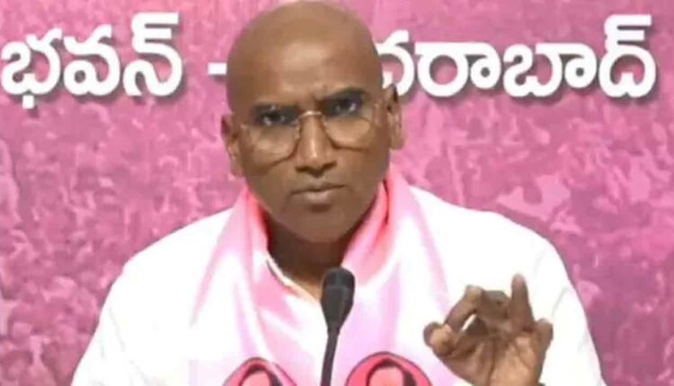 RS Praveen Kumar Slams Congress Over Kaleshwaram Project Failure