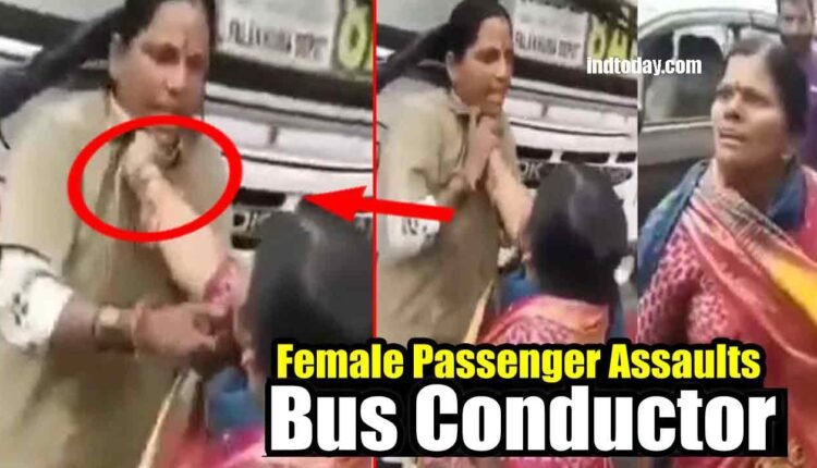Hyderabad: Female Passenger Assaults Bus Conductor