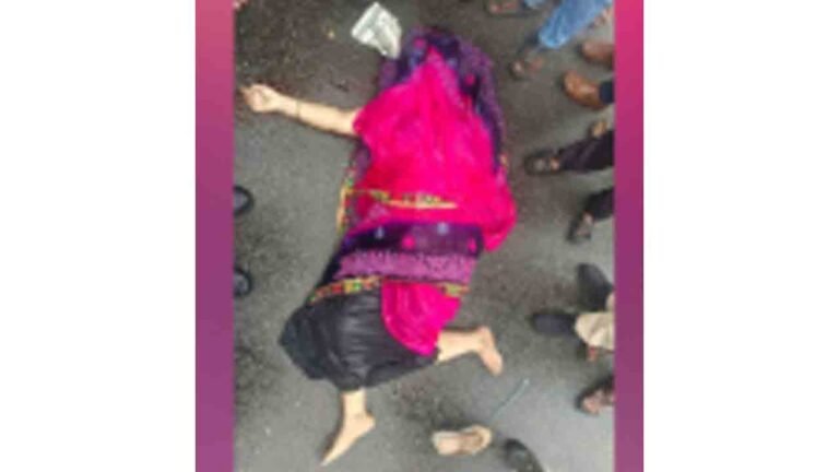 Woman Died After TSRTC Bus Hits Scooter At Chaderghat