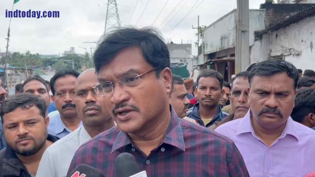 Hyderabad Floods: HYDRAA Commissioner Oversees Drone Relief Efforts