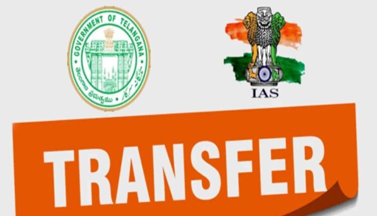 Revanth Sarkar Orders Transfer of IAS Officers, Key Postings Announced