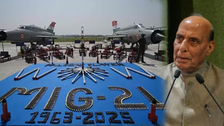 MiG-21 Flies Through Indian Skies For Last Time: Rajnath Singh