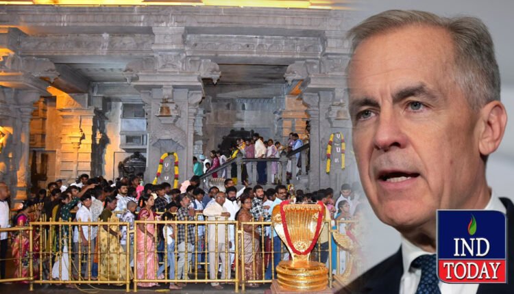 Canadian Prime Minister Appreciate The Services Of Yadagirigutta Temple