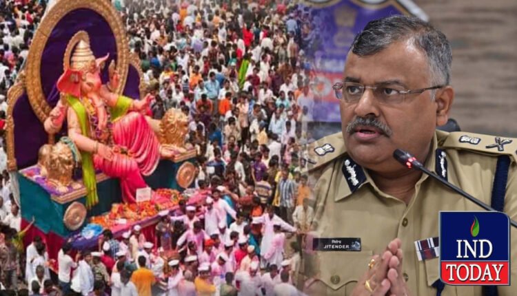Ganesh Immersion to Continue Till Tomorrow, Says DGP Jitender