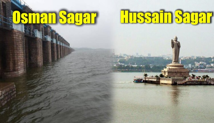 Heavy Inflow In Twin Reservoirs Of Osman Sagar And Hussain Sagar: Official On Alert