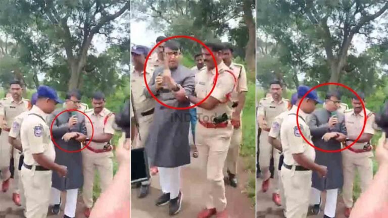 Amjed Ullah Khan Taken Into Custody By Vikarabad Police