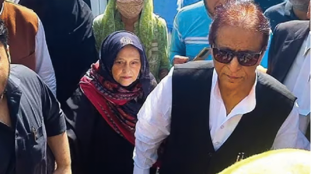 Azam Jan Rind SP Leader Azam Khan Released From Jail After 23 Months