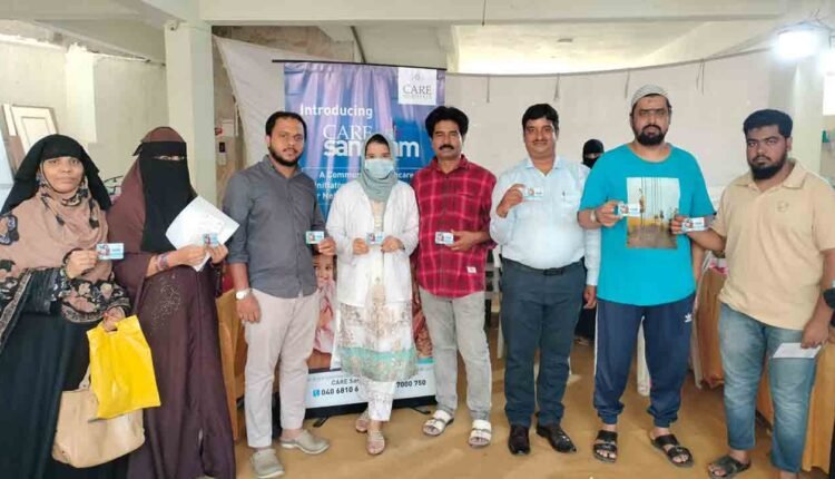 CARE Hospitals Organises Free Health Check-up Camp at SS Healthcare Centre, Jahanuma