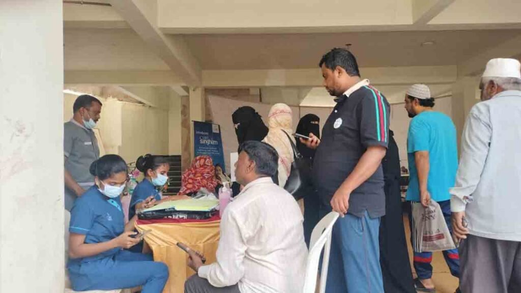 CARE Hospitals Organises Free Health Check-up Camp at SS Healthcare Centre, Jahanuma