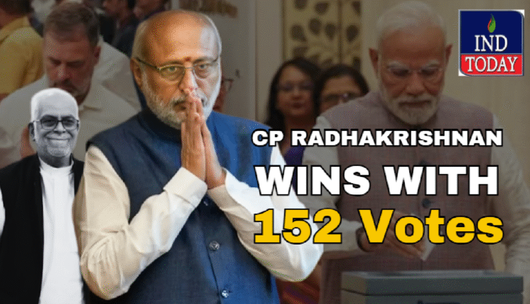 CP Radhakrishnan Elected As India’s 15th Vice President