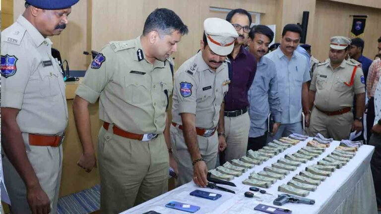 Cyberabad Police Bust 7-Members Gang Involved Is Rs. 40 Lakh Shankarpally Dacoity