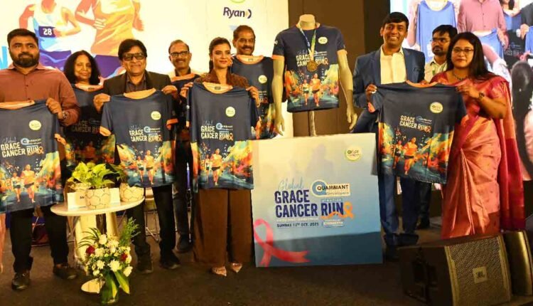 Aishwarya Rajesh & Ali Launch 8th Global Grace Cancer Run 2025 Gear