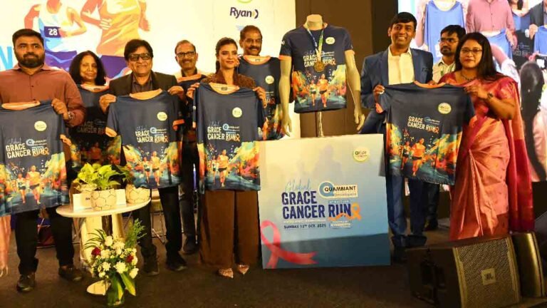 Aishwarya Rajesh & Ali Launch 8th Global Grace Cancer Run 2025 Gear