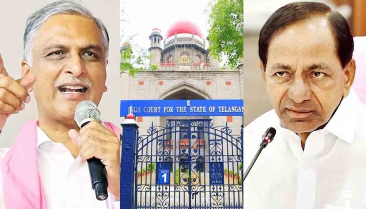 Telangana High Court Adjourns Hearing On Petition Of KCR: Harish Rao