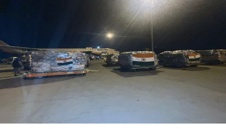 India Sends 21 Tonnes of Earthquake Relief to Afghanistan