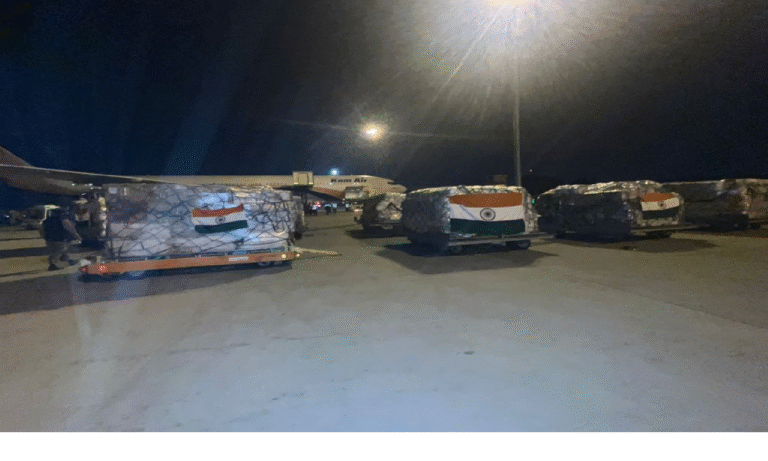 India Sends 21 Tonnes of Earthquake Relief to Afghanistan