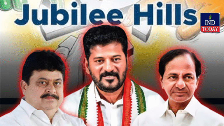 Jubilee Hills By-Election: Congress, BRS & BJP Gear Up for High-Stakes Contest